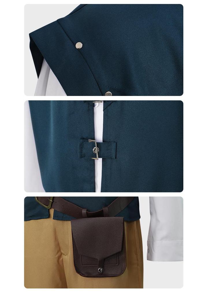 European Court Gown Rapunzel and Flynn Rider Cosplay Costume