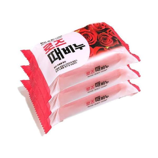 [JHQSXJ1U_51JF] Rose Soap 150g x 3 (29511912)