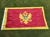 SKY FLAG Bandiera del Montenegro 3x5 piedi 90 X 150 cm Bandiera del Montenegro Poliestere Stampato Stendardo da Appendere per Decorazione Domestica