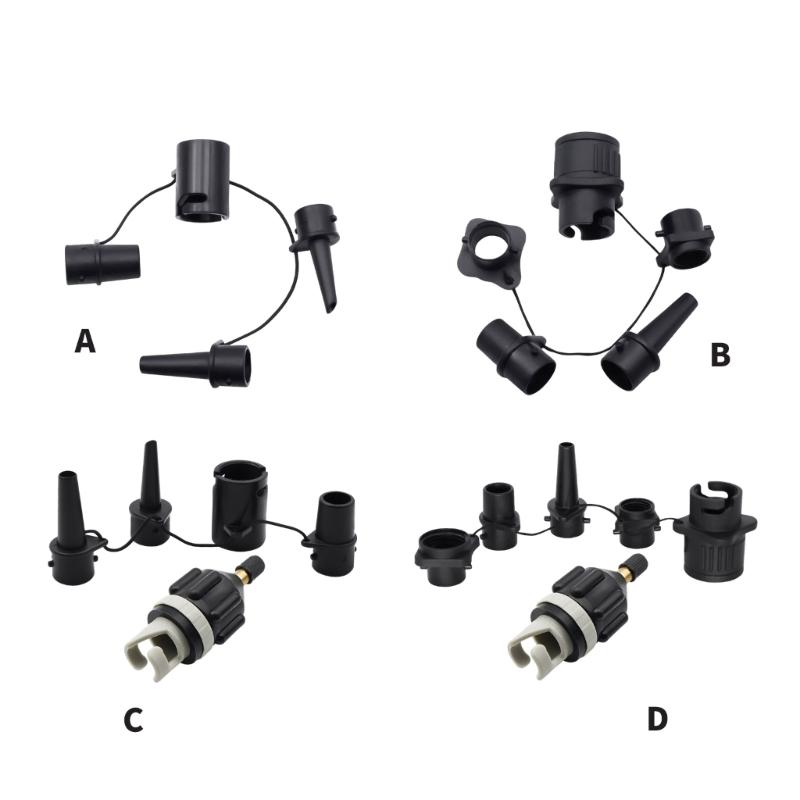 Paddleboard Pumps Adapter Inflatable Boats Air Pumps Converter Replacement Air Valves Adaptor with Air Nozzle Nozzle