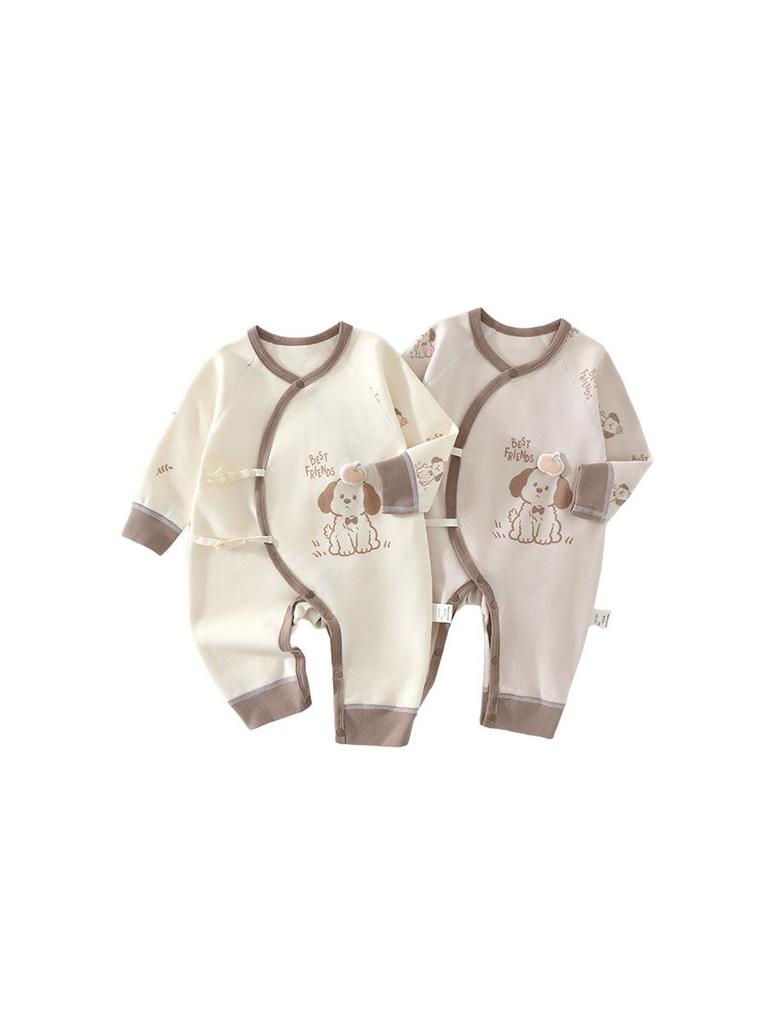 Seasonal Pure Cotton Baby Romper: Spring & Autumn Newborn Bodysuit