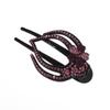 Shiny Hairpins Flexible Headwear Rhinestone Hair Clip Heart  Flower Acrylic Hollow Claws