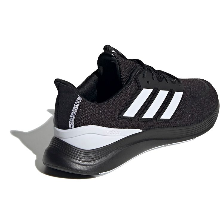 Adidas Energyfalcon Comfortable Versatile Mesh Fabric Non-Slip Breathable Low-Top Casual Running Shoes Unisex Sneakers Black White FW2376