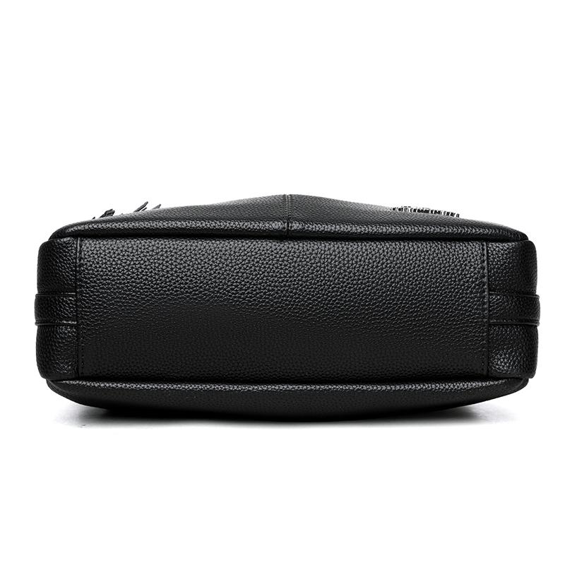 Women's Tassel Messenger Bag Soft Leather Mother Bag Shoulder Bag