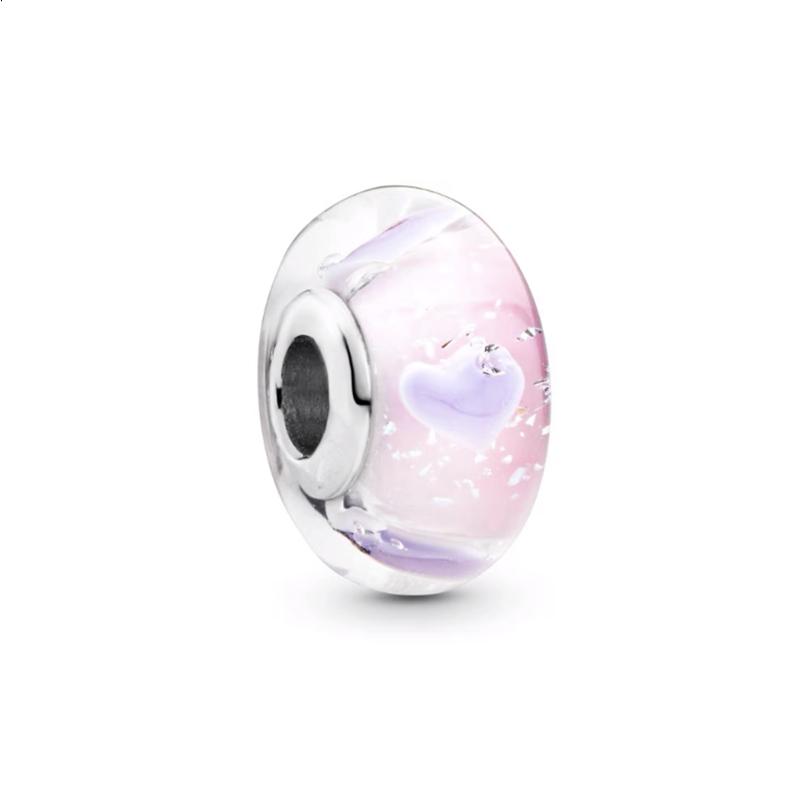 Colored Glaze Series Charm Beads Applicable To Original European Plating Copper Jewelry & Diy Making Unique Fine Gift