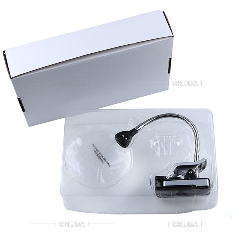 Miflame LED Clamp Magnifying Desk Lamp