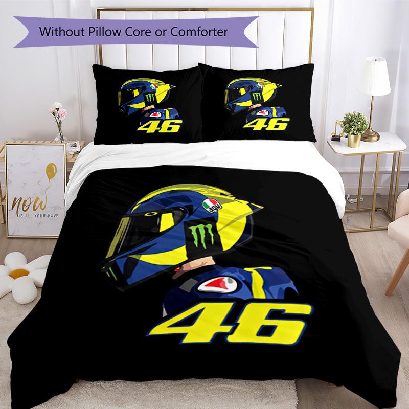 Doctor Valentino Rossi Bedding Set Breathable Duvet Cover With Pillowcases Home Decoration Birthday Gift