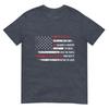 Imagine A Country So Great Patriotic Flag Quote TShirt