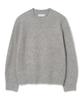 MILLO ARCHIVE Crop Silhouette Knit [Melange Gray] (Type A)