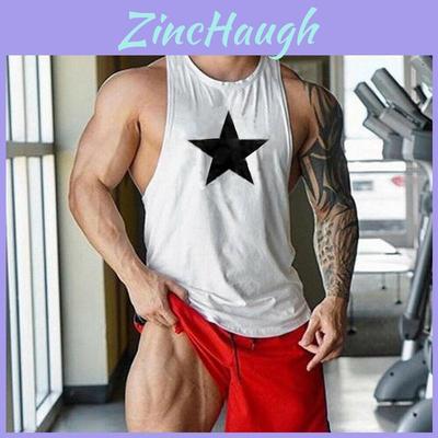 Klassisches Herren Bodybuilding Stringer Tanktop Fitnessstudio Workout T-Shirt Weste Ärmellos Muskelshirt Für Alle Jahreszeiten
