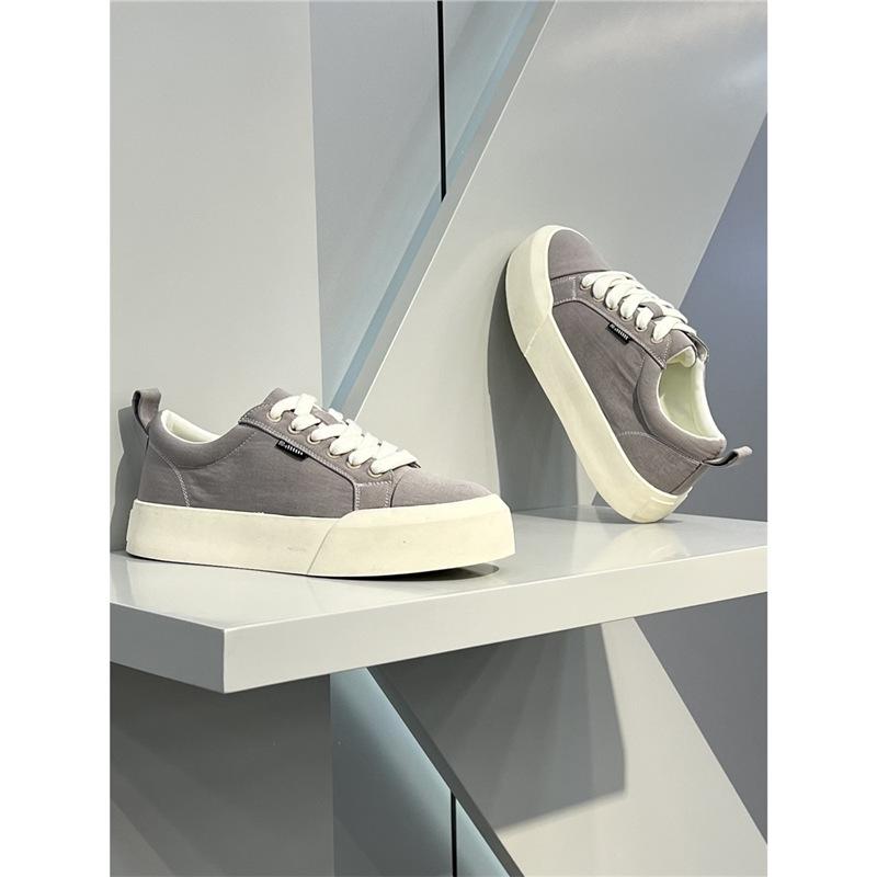 Spring New Simple Canvas Shoes Low-top Platform Sports and Leisure Board Shoes Bc