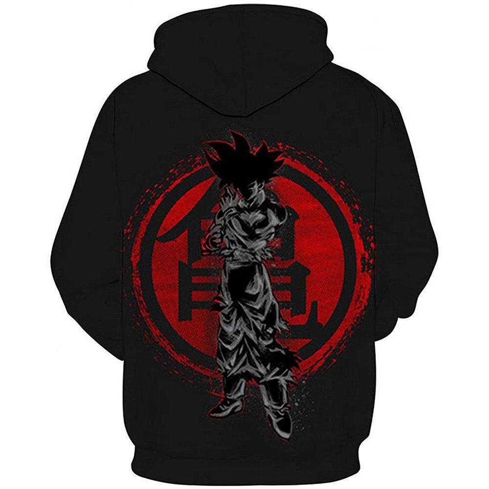 10 Colors Dragon Ball Anime Hoodie Harajuku Pullover Tops Women Men Sweatshirts New Cartoon Printed Long Sleeve Fashion Female Cosplay Streetwear