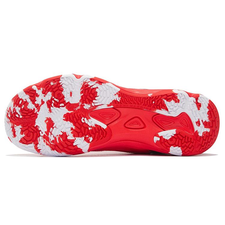 New LiNing Ranger6 LITE Cushioned Slip Resistant Abrasion Resistant Low Top Badminton Shoes Unisex Red AYTS012-2