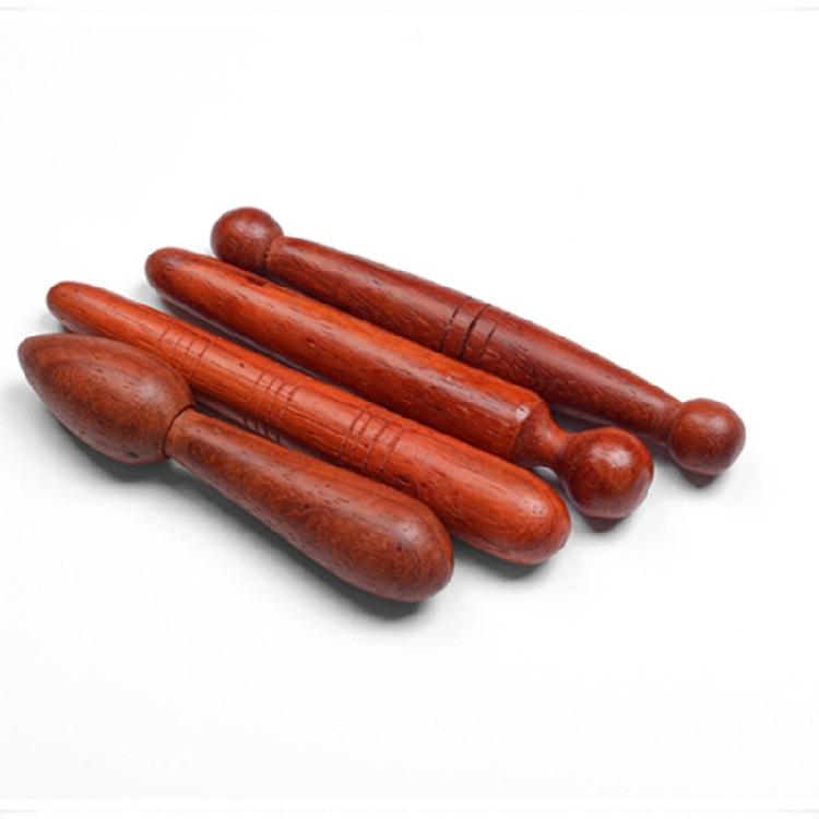 Artisanal Wooden Massage Instrument For Deep Tissue Stimulation And Comfort