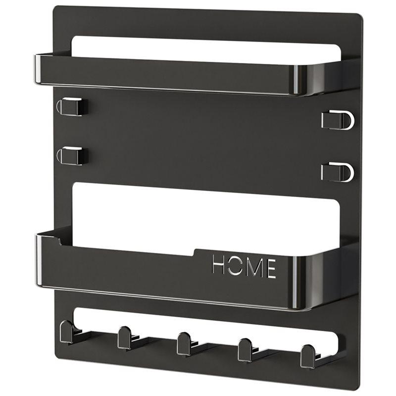 Настенный органайзер для кровати Навесные полки для студенческих кроватей Маленьких комнат в фургонах и прикроватных тумбочек Система настенных полок Белый чёрный 2570₽