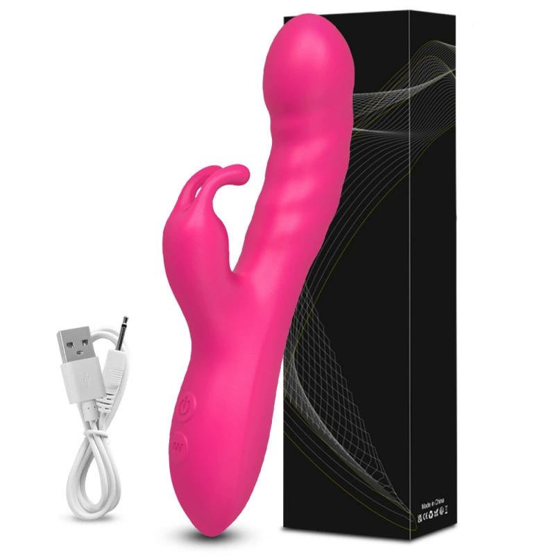 1 Pcs Rabbit Vibrator Clitoris Stimulator Vibrator with 10 Vibration Mode, Personal Massager, Sex Toys for Women
