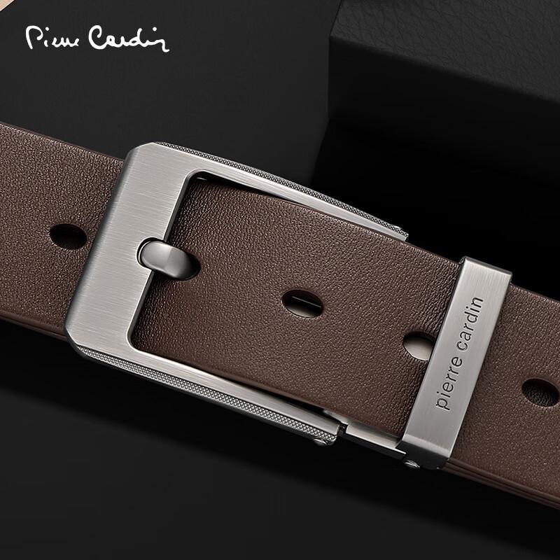 Pierre Cardin Men s Genuine Leather Pin Buckle Belt 120cm