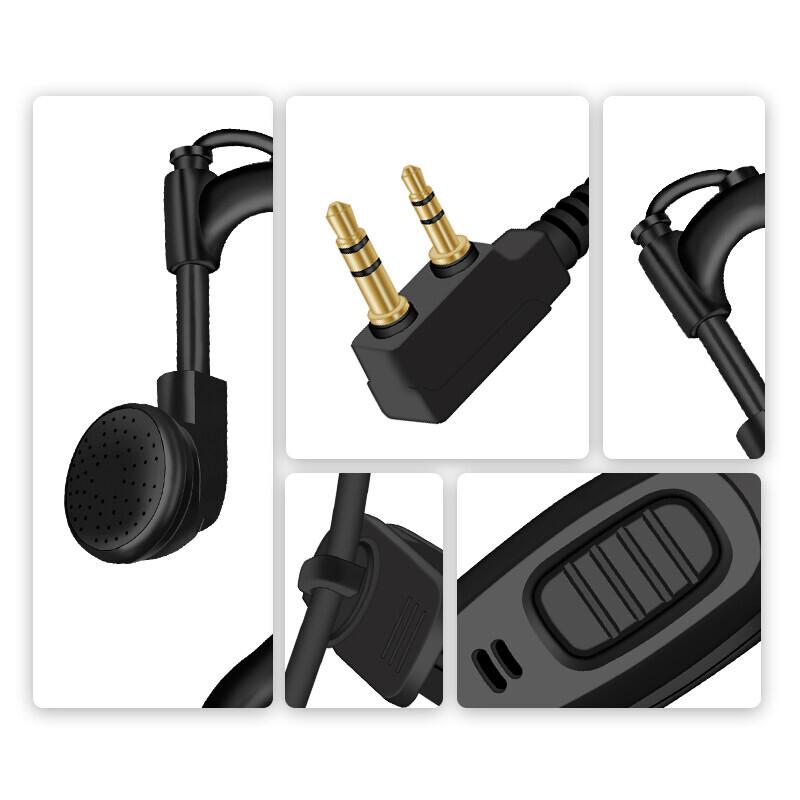 

Quansheng K-Head Wired Walkie-Talkie Earpiece (CN version)