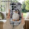 Phone Case: 2D Flat Samsung Galaxy A34 A35 M05 M06 S20 S22 S21 FE Plus 5G Protective Case, Couples Style, Plush Little Penguin, Christmas and Hallowee