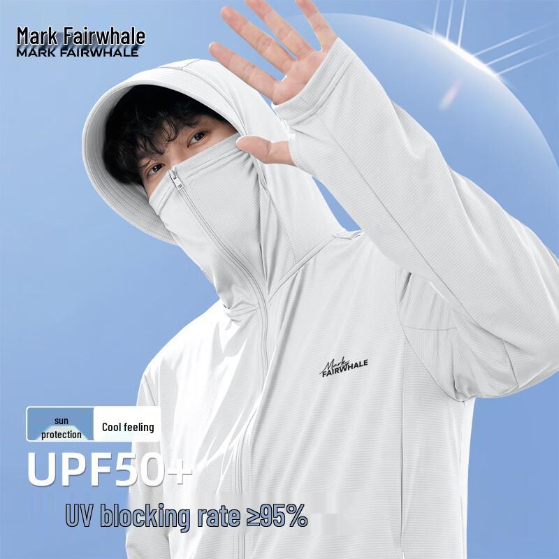 Mark Fairwhale Men s UPF50+ Cooling Hooded Sun Protection Jacket 3XL