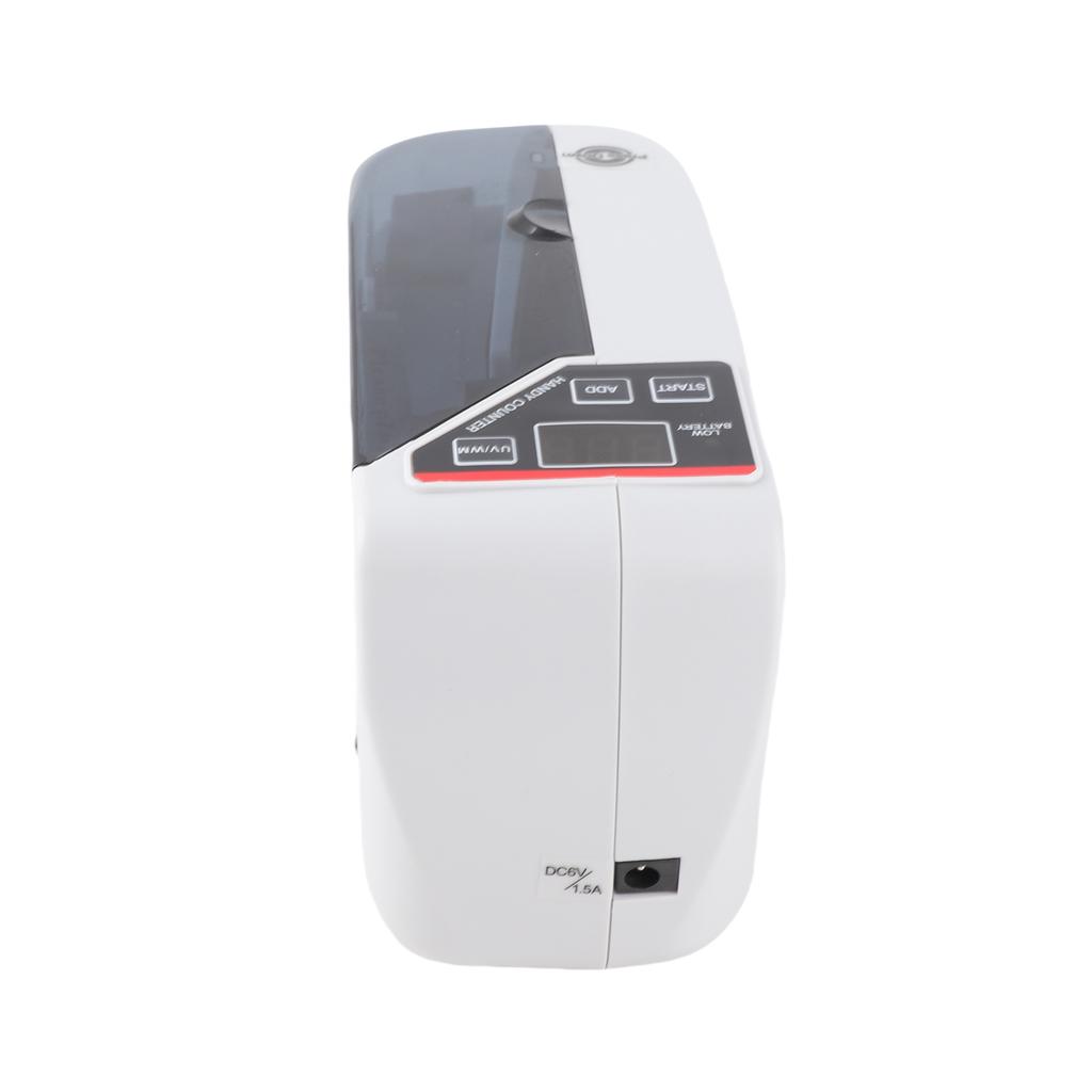 Handy Bill Cash Banknote Counter Money Currency Counting Machine AC Or Battery Powered