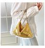 Women's Versatile Crossbody Bag - Single Shoulder, Small Fragrance Style with Sequin Chain, Dazzling Colors, Light Luxury, Ideal for Commuting.