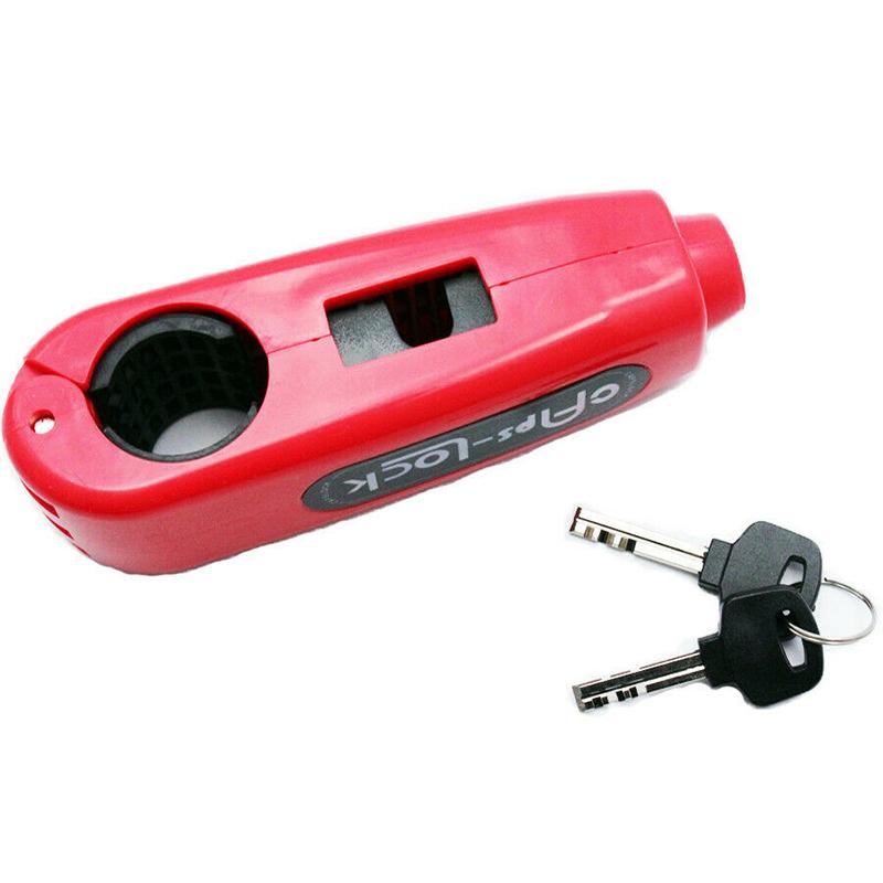 Brake Lever Lock Caps-Lock Grip Handlebar Security Motorcycle Scooter Anti Theft