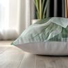 Green Watercolor Flowers Decorative Cushions Pillowcase Cushion Cover Throw Pillow Sofa Decoration Pillowcover Home Decor