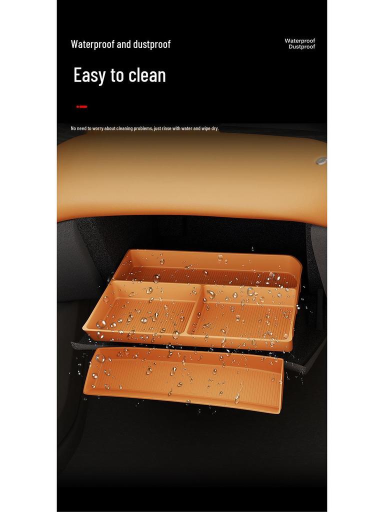 YU7 Passenger Side Glove Box & Seat Storage Mat for Car Interior