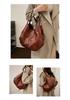 2026 European & American Retro Soft Leather Large-Capacity Tote Handbag