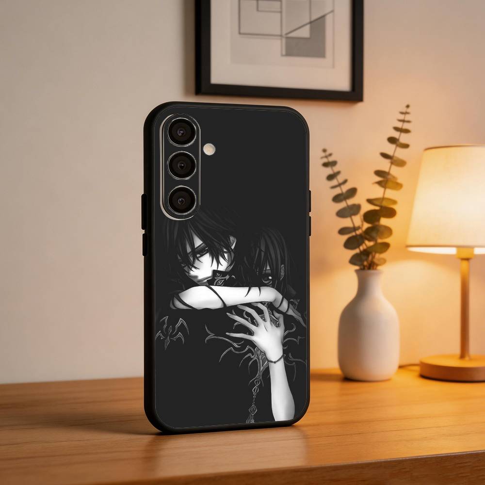 Anime V-Vampire K-Knight  Phone Case For Samsung  A73,A21s,A22,A31,A32,A52,A53,A71,A80,Soft Black Shell Samsung a50 30s 50s