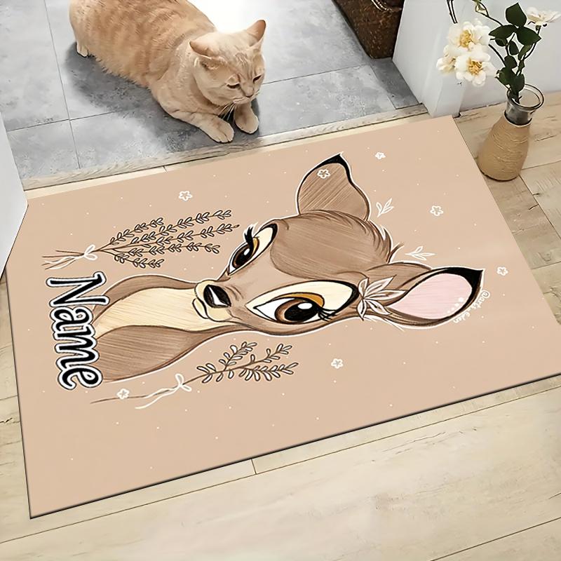 Custom Name Dumbo Circus Adventure Carpet Rug Customizable Soft Washable Anti-Slip Home Living Room Sofa Mats Personalized Rug. 0909427
