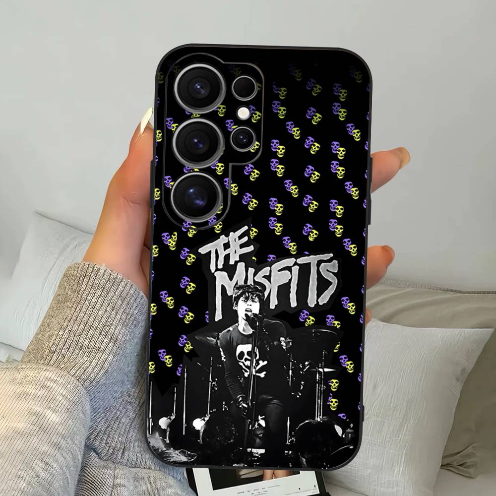 The M-Misfits G-Glenn Danzig Phone Case For Samsung S 24 Fe 25 Ultra Plus 20 Lite 21 30 22 23 24 22 Ultra 5G Fundas