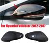 For Hyundai Elantra Veloster Accent Solaris HB20 Car Sticker Rearview Side Mirror Cover Wing Cap Exterior Rear View Case Trim