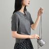 SOFSIL 2026 Spring Women's Polo Knit Shirt