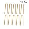OUNONA 16pcs Bamboo Food Clips, Bamboo Tongs, Small Bamboo Cooking Tongs, Kitchen Supplies, Bamboo Serving Tongs, Bamboo Salad Tongs, Bamboo Kitchen T