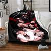Stray Flannel Blanket Super Soft Warm Cozy Blanket for Sofa Bed Office Travel All‑Season Home Decor Gift