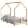 VidaXL Bed Frames for Children 80x200 Cm Solid Pine Wood 835715