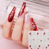 Accessories Panda Nail Decals Heart Nail Stickers Soft Adhesive Stickers Nail Art Decorations