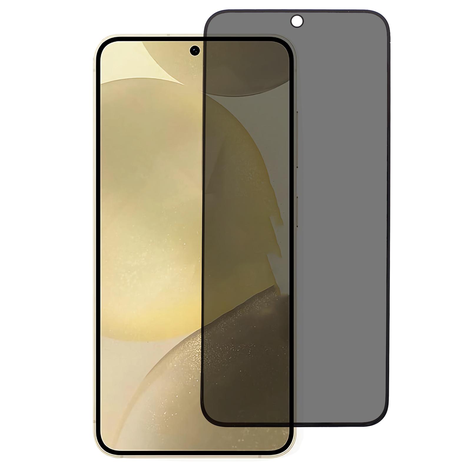 

For Samsung Galaxy S25+ Anti-Spy Screen Protector 0.18mm Tempered Glass Film (Fingerprint Unlock Version) Type A