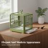 Parakeet Enclosure Easy to Clean Small Avian Enclosure Portable Avian Carrier Includes Accessories Portable Finch Carrier Sturdy
