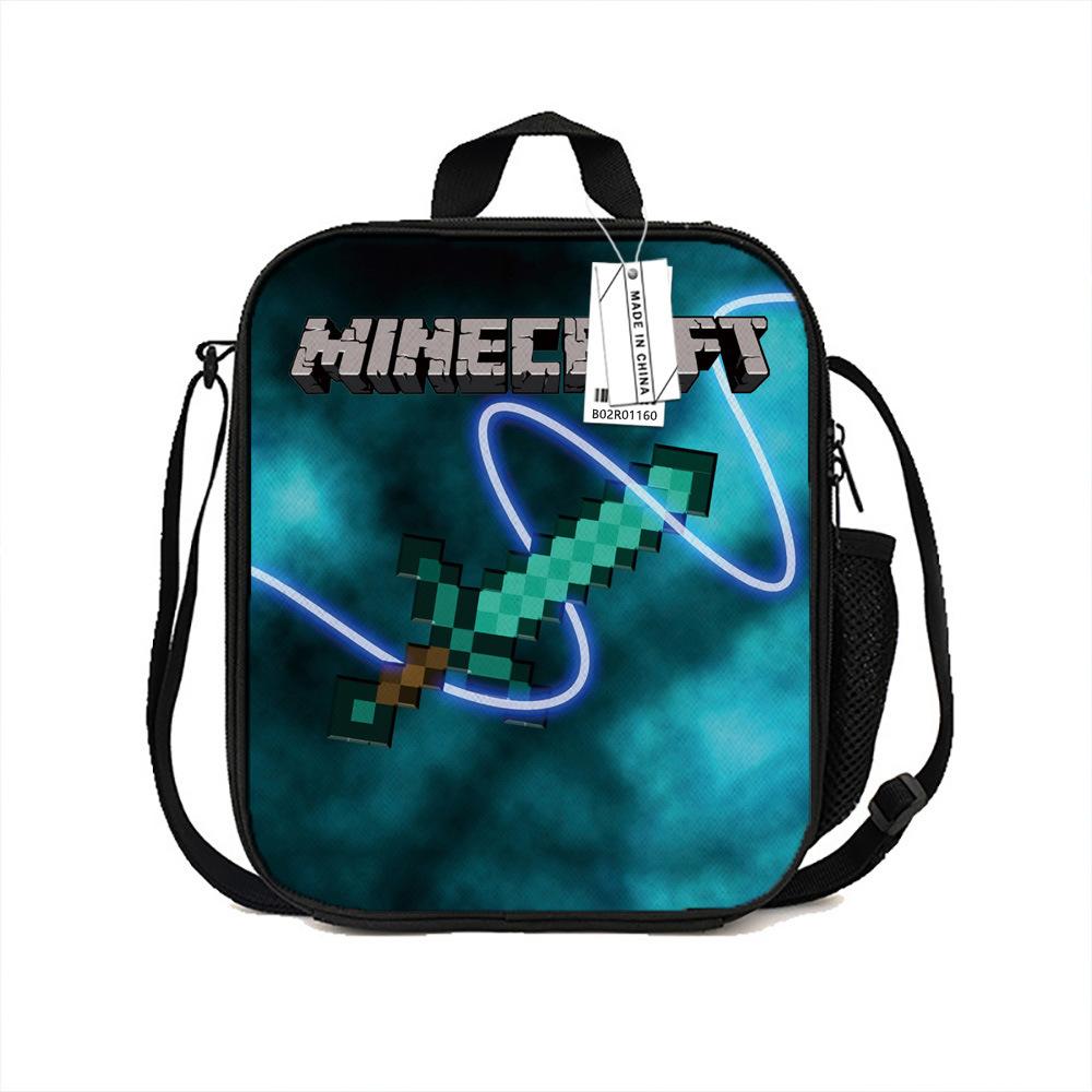 Lunch Bag, Primary And Secondary School Students Meal Bag, Ice Bag, Rob Loss Messenger Bag.