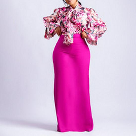 Women's Lace Off-the-Shoulder Fishtail Evening Dress
