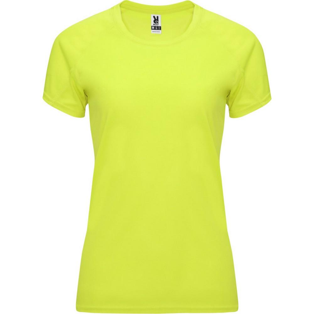 Roly Womens/Ladies Bahrain Short-Sleeved Sports T-Shirt