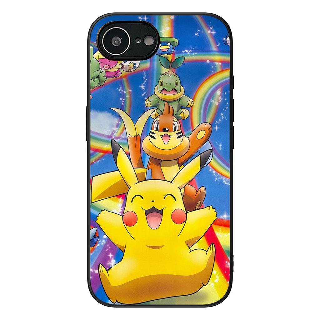 Lovely Cartoon P-Pokemons P-Pikachus Psyduck for Xiaomi Poco F7 F6 F8 Ultra F5 X7 X6 X5 X3 NFC M7 M6 Pro C85 C75 C65 C71 Case