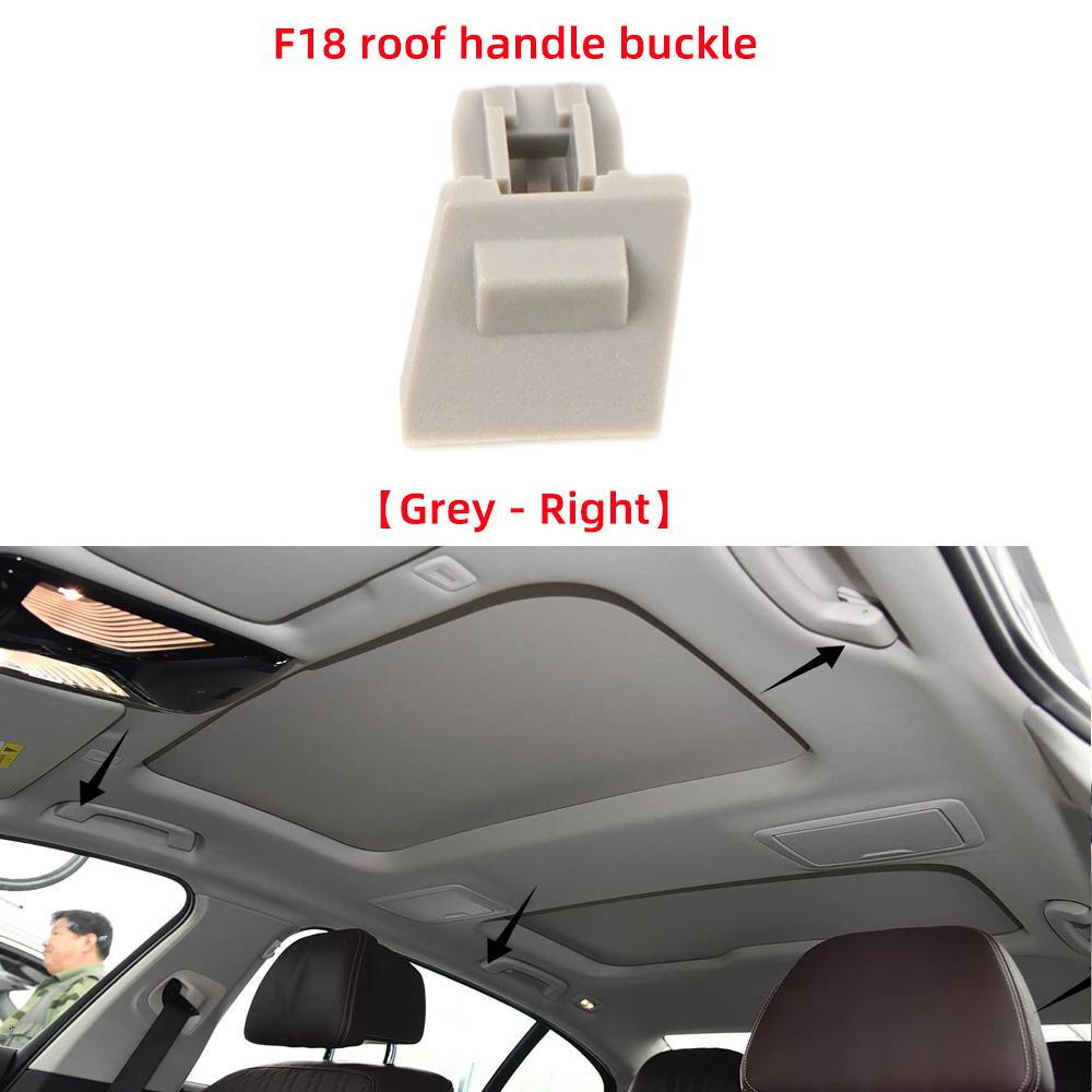 Car Roof Handle Clip For BMW 5 Series F10 F18 F15 F25 F35 F20 F21 F34 F30 F80 Auto Sun Visor Grab Handle Retainer Fastener Clip
