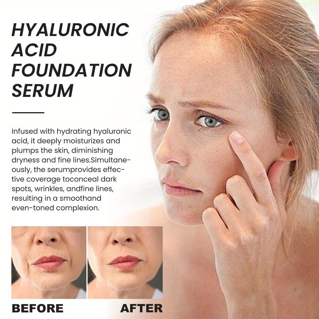 Hydrate & Rejuvenate - Hyaluronic Acid Face Serum for Soothing Dry Skin, Boosts Elasticity, Fights Acne, Erases Fine Lines