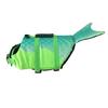 Dog Swim Coat For Mini Breads Modern Polyester Fabric Life Vest With Reflective Detail For Night Safety