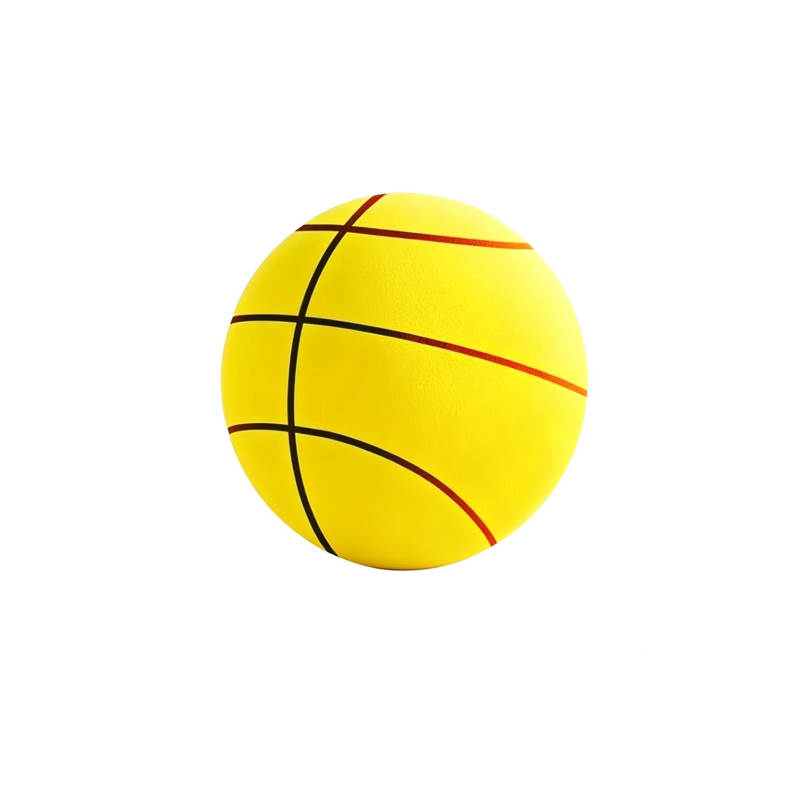 

Indoor Soft Foam Basketball for Kids Size 3 Diameter 18cm Quiet Play Ball Suitable for Parent Child Activities and Indoor Sports One Size