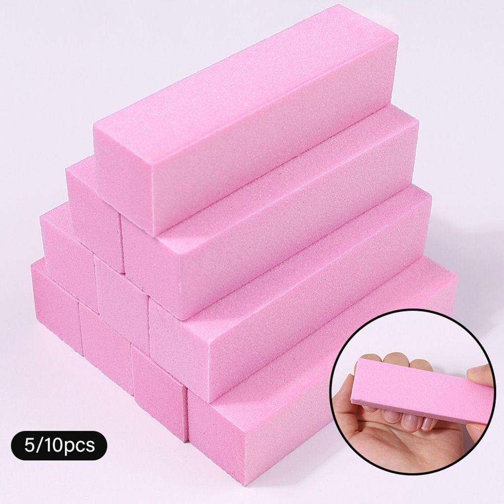 

Block Nail Buffers Rectangular Nail Care Tool Hot Nail Manicure Tools Kit for Nail 5PCS фіолетовий